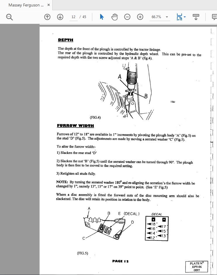 mf 50x parts manual